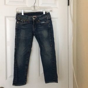 Crop true religion jeans size 24